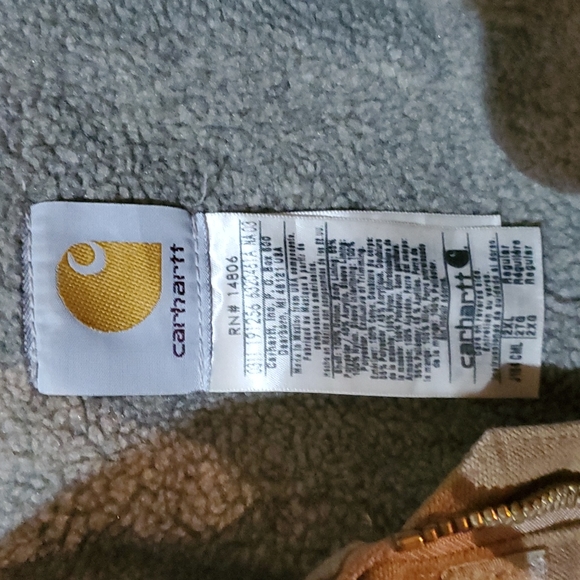 Carhartt Winter Weight Sherpa Lined Work Jacket 2XL - Picture 4 of 10